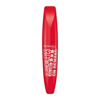 Rimmel Scandaleyes Clean Volume On Demand Mascara, 001 Extreme Black