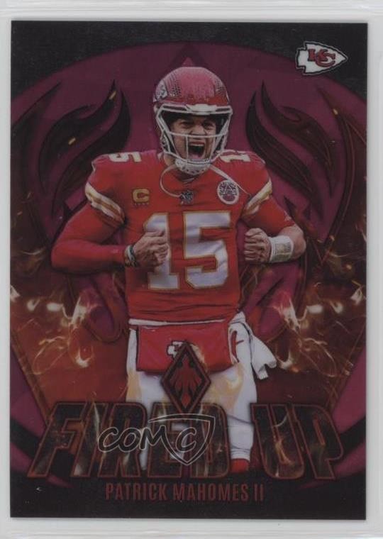 2023 Panini Phoenix Fired Up Pink 97/175 Patrick Mahomes II #FU-1 1i3m