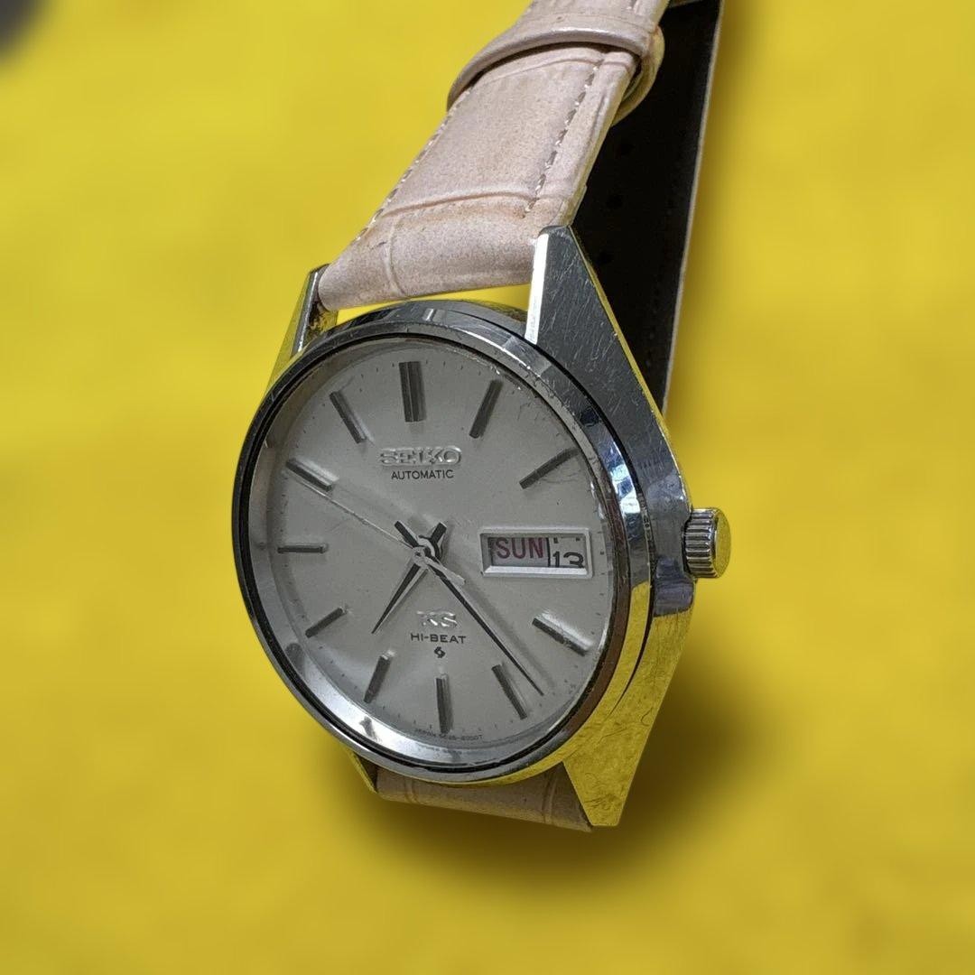 キングセイコー 5626-8001 Seiko King Seiko 5626-8001 Hi-Beat Day Date Stainless Steel