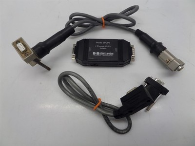 B&B Electronics 9POP4 4 Channel RS-232 Isolator w/ Cables