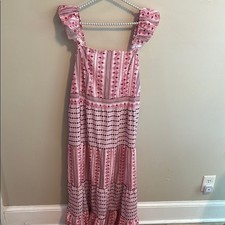 Shein 4xl nwt Pink Patterned Maxi Dress