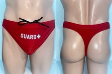 Modified Men’s Sporti Lifeguard Guard Thong Bikini Size Medium