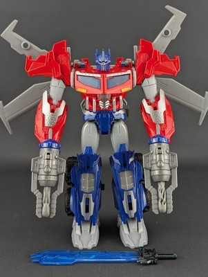 Transformers Go! Hunter Optimus Prime complete Takara G-11 Beast