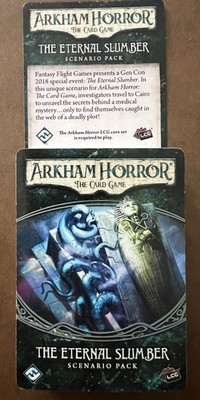 Arkham Horror Card Game LCG The Eternal Slumber Scenario Pack + Free Shipping!