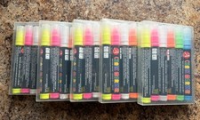 Lot Of 5 - 6pk Liquid Chalk Markers