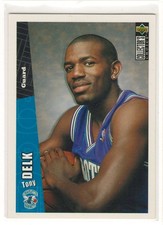 1996-97 Collector's Choice #213 Tony Delk RC C Charlotte Hornets