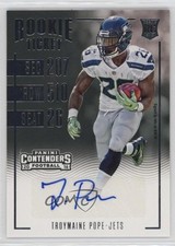 2016 Panini Contenders Rookie Ticket Troymaine Pope #250 Auto 1l2