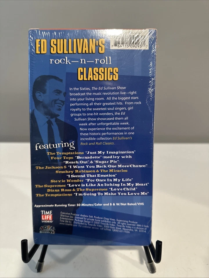 Ed Sullivan's Rock-n-Roll Classics (2000) VHS Time Life Video -Motor City Magic - Image 2 of 4