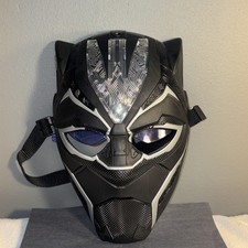 Black Panther Vibranium Power FX Light Up Mask Marvel Avengers Cosplay Disney