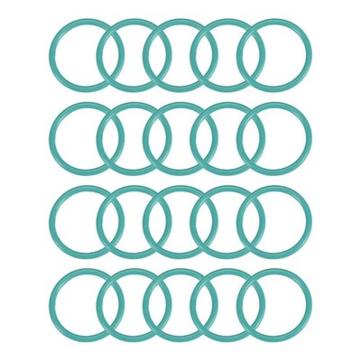 Fluorine Rubber O Rings 22mm OD, 18.2mm ID, 1.9mm Width, Seal Gasket 20Pcs  *tn