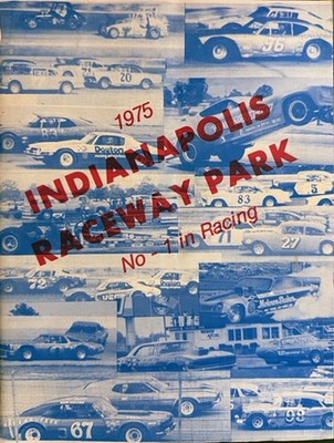 ''VRHTF NHRA VTG VERY COOL 1975 INDIANAPOLIS RACEWAY PARK ISSUE COOL ARTICLES''