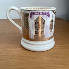 EMMA BRIDGEWATER 1/2 PINT MUG LIBERTY  150 YEARS NEW 2025