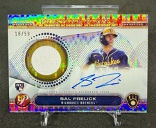 2024 Topps Pristine Sal Frelick Pristine Pieces Auto Relic Pulsar RC /99 On Card