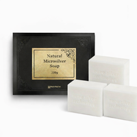 Raypath Graue Seife Mit Nanosilber 3X100G | NatüRliche Reinigung & Pflege
