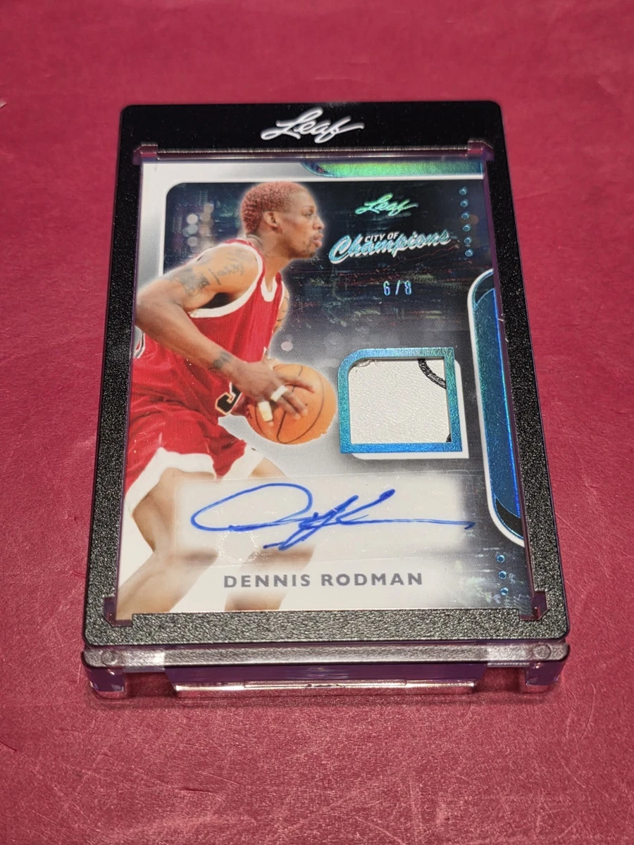 25+ Dennis Rodman Basketball Autographed ungraded Sports Trading
