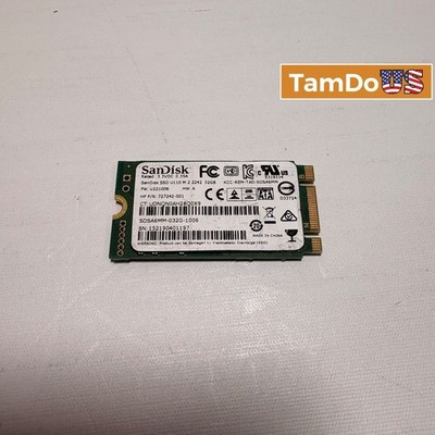 SanDisk 32GB M.2 SATA SSD 2242 SD6SB1M-032G-1006 Internal Solid State Drive