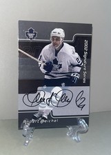 2002 ITG Be A Player Signature Series Robert Reichel autographed hockey NHL