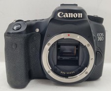 Canon EOS 70D 20.2 MP Digital SLR Camera Body With Charger Battery D51119211