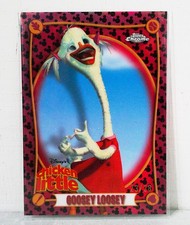 2025 Topps Chrome Disney #CL-8 Goosey Loosey Mickey Print 23/28 Chicken Little