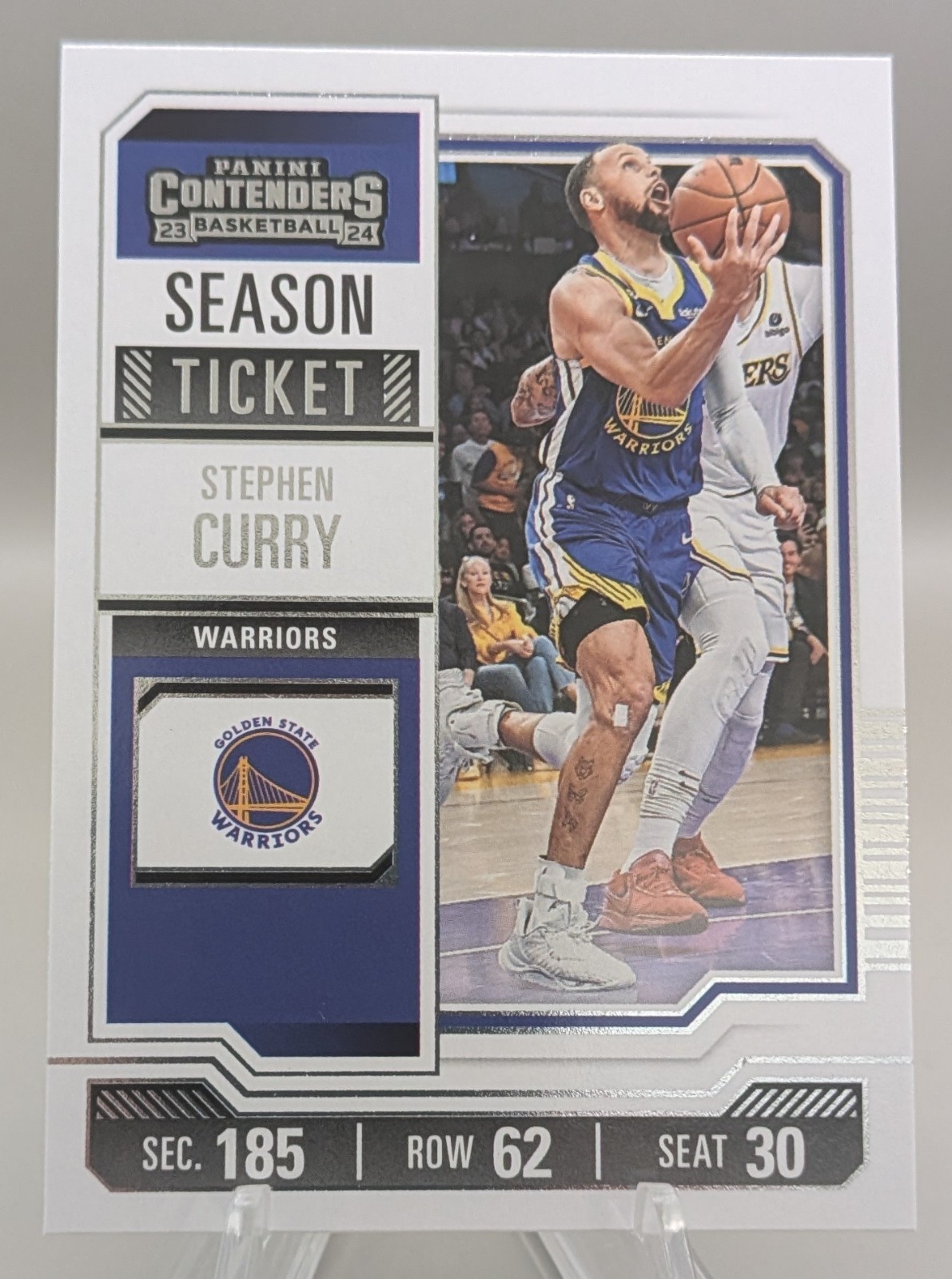 2023-24 Panini Contenders - Season Ticket Stephen Curry #55