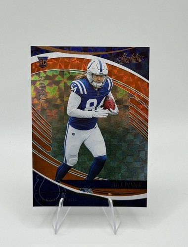 2025 Panini Absolute #195 Orange Mosaic Tyler Warren /825 Indianapolis Colts  RC
