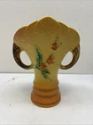 Roseville Bittersweet Yellow 1951 Vintage Art Pottery Ceramic Vase 884-8