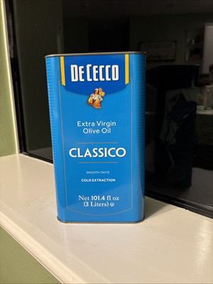 De Cecco Classico Extra Virgin Olive Oil, 3 Liter(101.4 Oz)