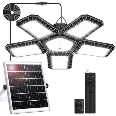 Solar Shed Light Indoor Outdoor, Upgrade Large 267LED Solar Powered Motion Se...