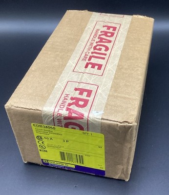New SEALED Circuit Breaker Square D EDB34060 60 Amp 3 Pole 480Y/277V
