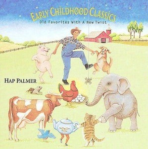 Hap-pal music CD hap palmer: early childhood classics (600038011124)