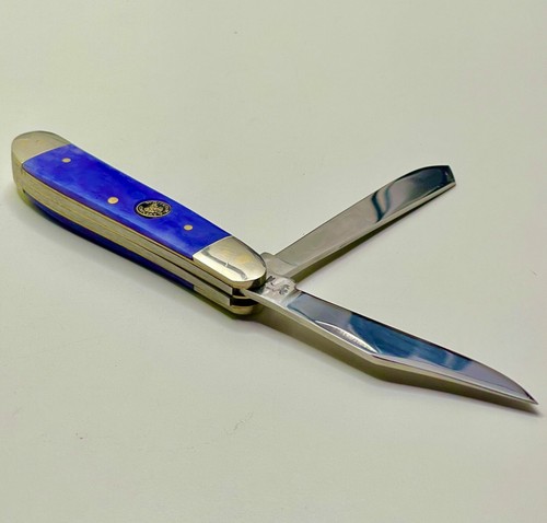 WHITETAIL CUTLERY 3.6" Long TRAPPER w/ BUFFALO HORN Handles -- ((NEW)) in BOX - Picture 19 of 21
