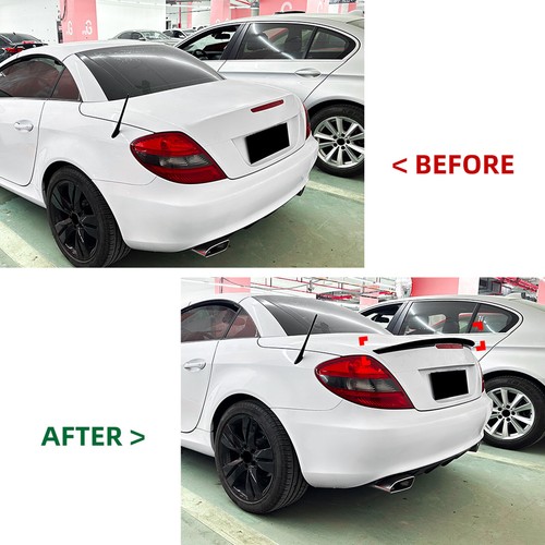 Rear Trunk Spoiler Splitter Wing For Mercedes Benz SLK R171 2005-2010 - Picture 4 of 10