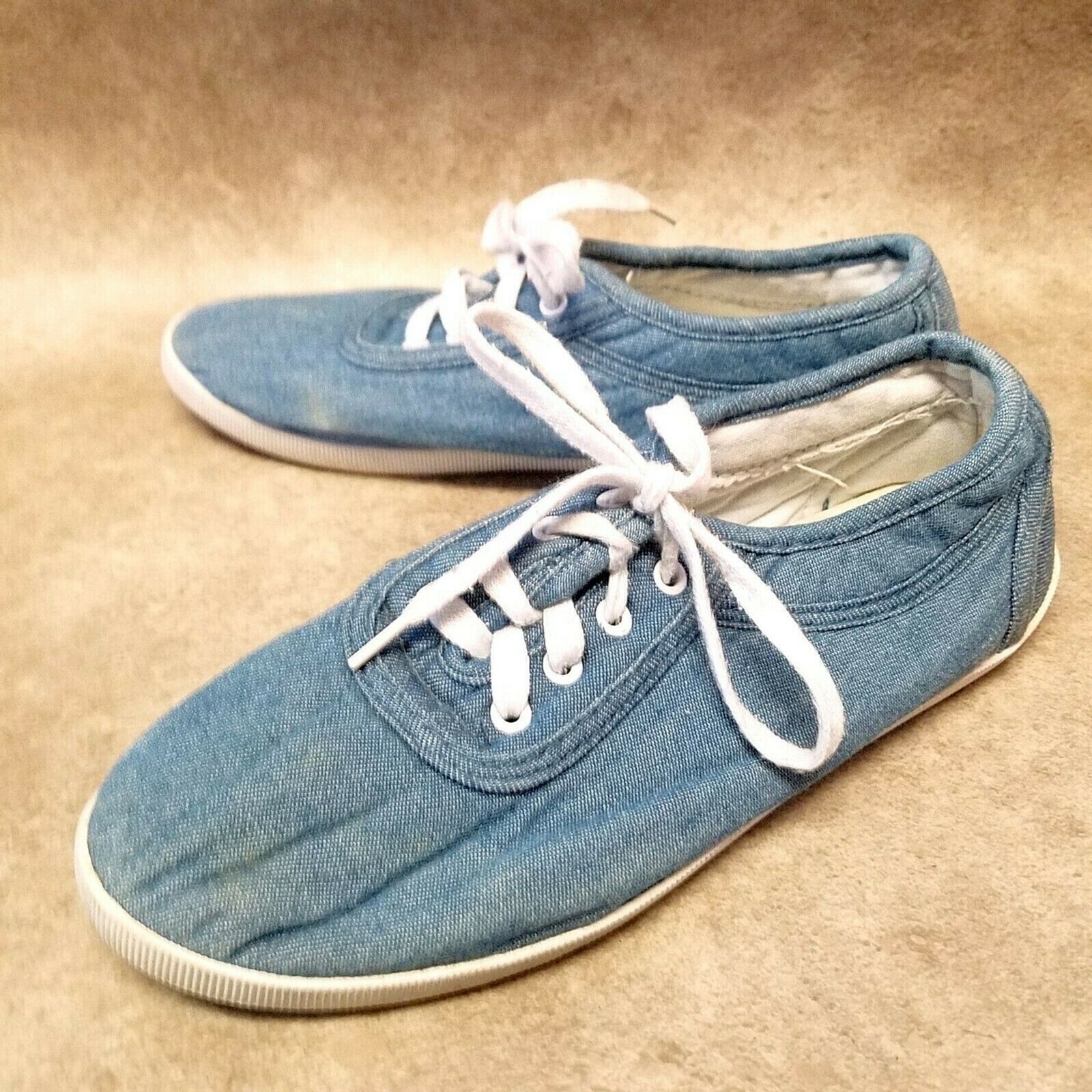 Basic Edition Womens EAVAN 01018 Size 7 Blue Fabr… - image 8