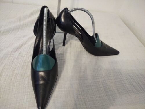 Zapatos de salón Narciso Rodríguez cuero negro talla 37 1/2, 7 - Imagen 2 de 8