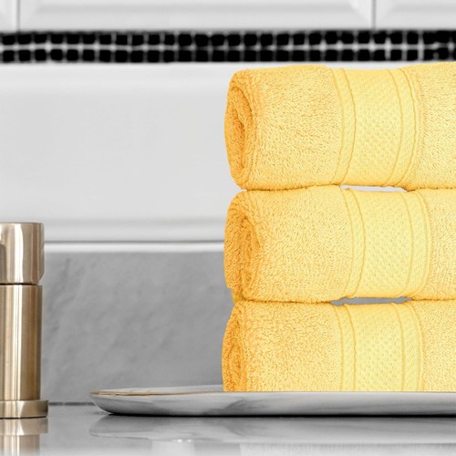 Hand Towels 800GSM Soft Hotel Quality 100% Egyptian Cotton Luxury Towels 50x70cm - Picture 22 of 109