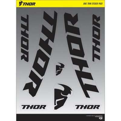 THOR MX Motocross BIKE TRIM Sticker/Decal Sheets (2-pack)