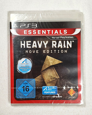 PlayStation 3 PS3 Heavy Rain (Move Edition) 2012 Essentials BCES-00797/E NEU/OVP