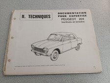 Revue technique Peugeot 204