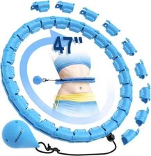 Infinity Hoop Fit Plus Size 47 Weighted Hula Hoops for Adults Weight Loss NEW