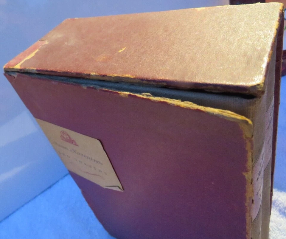 Винтажный 1939 бокс-сет из 2 Анна Каренина случайный дом книга Льва Толстого рукав - Изображение 2 из 4