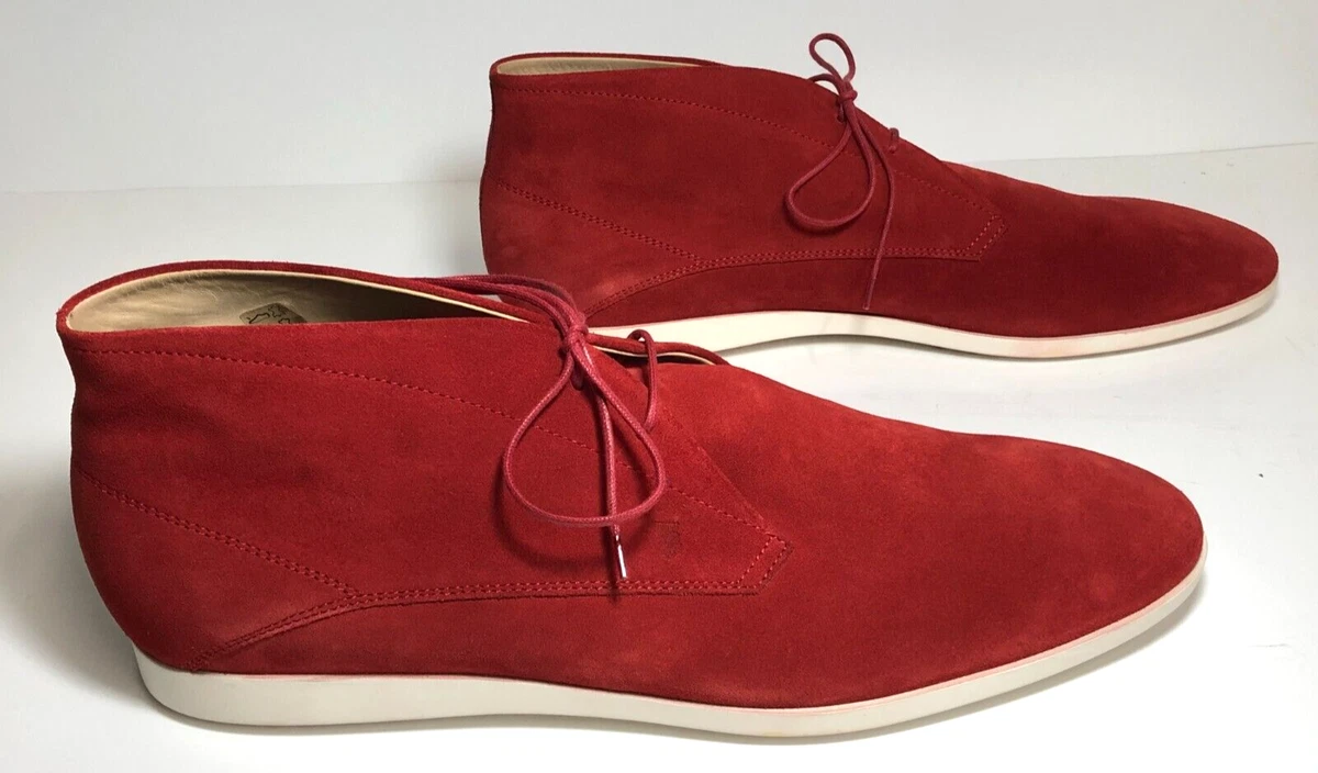 Red suede ankle boots uk hotsell