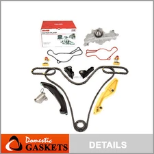 Timing Chain Kit Water Pump Fit 13-17 Ford Taurus Edge Lincoln MKS MKX 3.5 3.7L