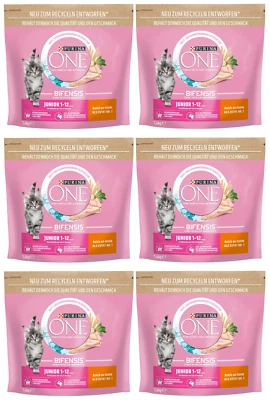 PURINA ONE BIFENSIS JUNIOR Katzenfutter Trockenfutter mit Huhn 8,4 kg