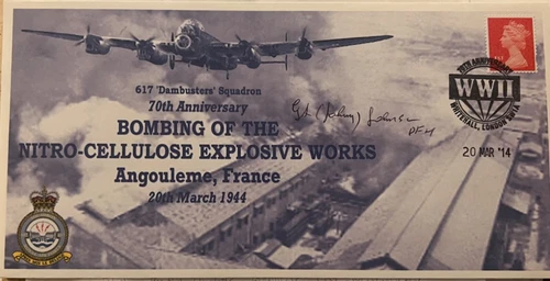Dam Busters 617 squadron, Angouleme France Sgt Johnson DFM