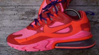 Nike Women's Air Max 270 React Running Bright Crimson/Racer Blue Größe 36,5
