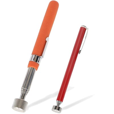 Magnetstift Magnetstab Magnetheber Magnetgreifer Pick-Up 2er Set 4,5 & 2,2 Kg