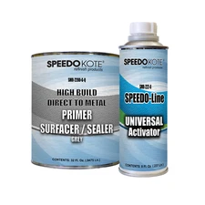 DTM High Build 2.1 VOC 2K Urethane Primer Grey Quart Kit, SMR-2200G/222-Q