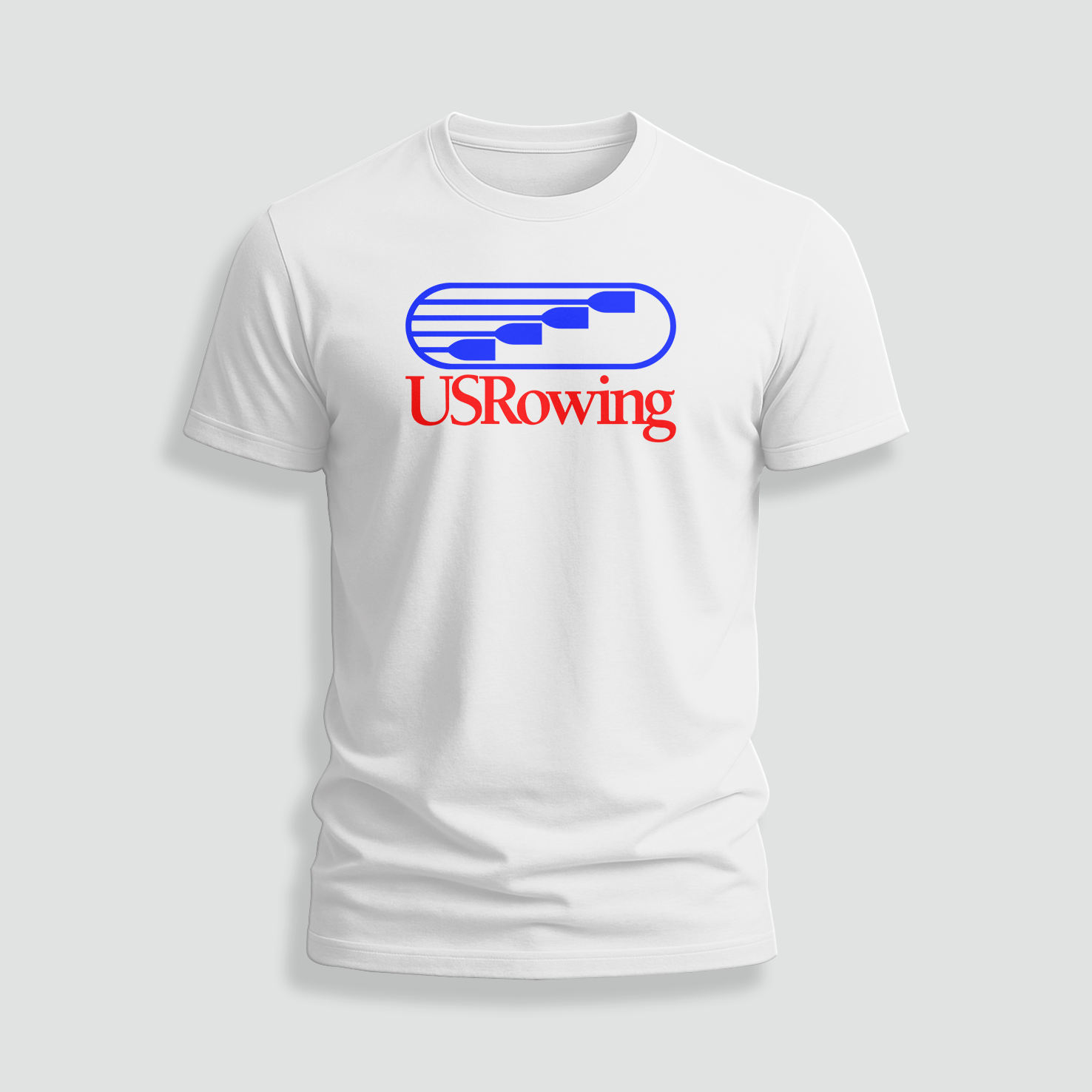 FILA T shirt divertente logo US Rowing taglia S 5XL made in USA