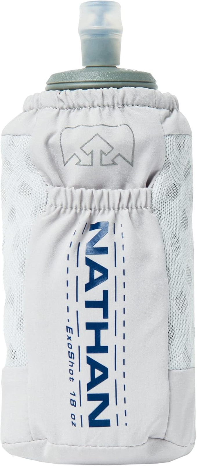 Exodraw & Exoshot 2.0 Flask, Handheld Water Bottle for Marathons, Hiking, Ultra