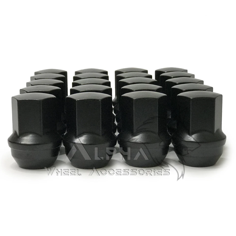 20 porcas Dodge Challenger Charger pretas estilo fábrica fabricante de equipamento original 14x1.5 Hellcat SRT8 - Imagem 3 de 4